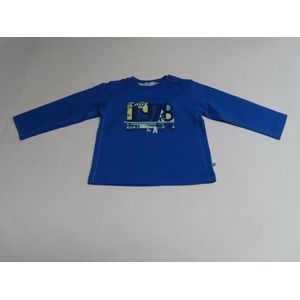 T-Shirt met lange mouwen - Jongens - Hard blauw - Rally - 18 maand 86