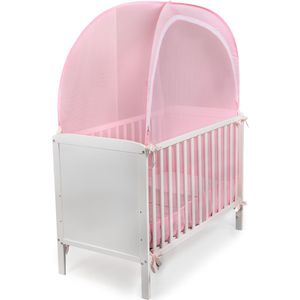 Deconet Pop out klamboetent voor ledikant, 130x70cm, roze