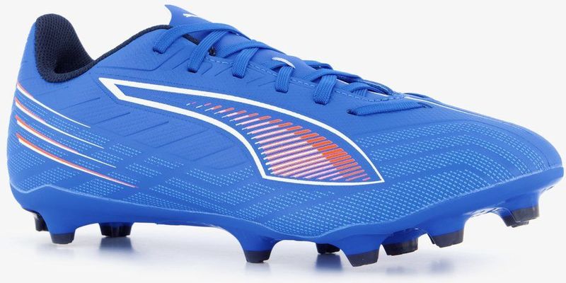 PUMA - ULTRA 6 PLAY FG/AG - Voetbalschoenen - Blauw/Rood/Wit