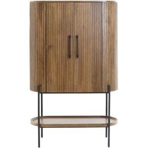 Light & Living - Kast DUMOSI - 100x40x165cm - Bruin