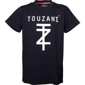 Touzani - T-shirt - Kujaku Street Black (170-176) - Kind - Voetbalshirt - Sportshirt