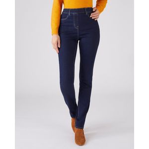 Damart - Jeans pull-on Perfect Fit by Damart - Dames - Blauw - 38