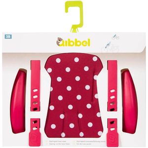 Qibbel Stylingset Luxe Voorzitje Polka Dot Rood