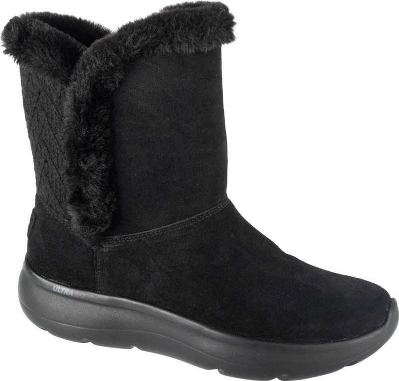 Skechers On-The-GO Encore - Snow Flurry 144870-BBK, Vrouwen, Zwart, Laarzen,Sportschoenen, maat: 36