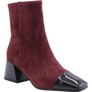 Bibi Lou - Croc Enkellaars - Rood - Dames - Krokodillenpatroon