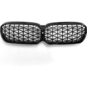 Grill nieren geschikt voor BMW G30 G31 facelift 2020+ diamond grill zwart
