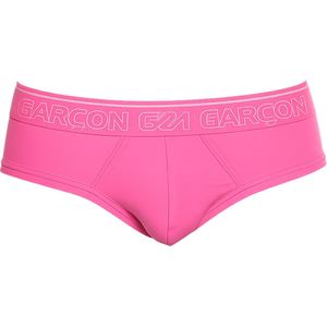 Garçon Thong Neon Pink - MAAT S - Heren Ondergoed - String voor Man - Mannen Thong