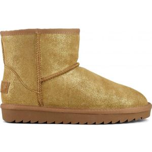 Winter Boot In Glitter Suede