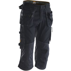 Jobman 2734 Long Shorts Cotton 65273411 - Zwart - C60