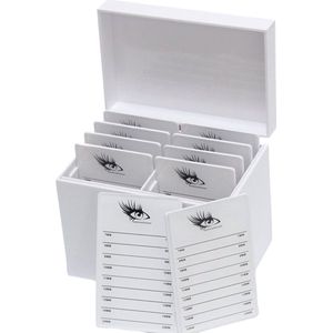 Wimper Opbergdoos - 10 Lagen Organizer voor Wimper Extensions - Valse Wimpers Display Houder - Wimper Opbergcontainer