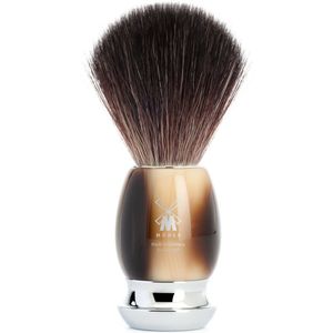 MÜHLE -Scheerkwast -Black Fibre® -Hoornbruin