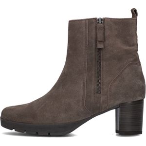 Gabor 073 Enkellaarsjes - Enkelboots met rits - Dames - Taupe - Maat 35,5