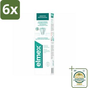 Elmex - Tandpasta - Sensitive Professional - Pro Argin - 75ml - Voordeelverpakking - 6 stuks - Pijnverlichting tanden - Elmex Sensitive Professional