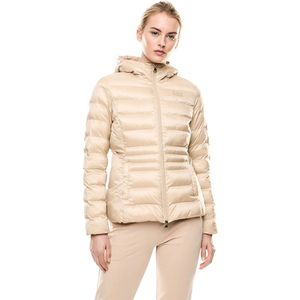 Emporio Armani EA7 - Jassen - Beige - Dames - Stijlvolle Jassen Collectie