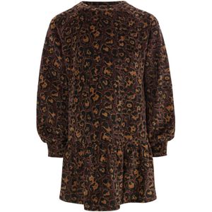 LOOXS meisjes jurk - Bruin