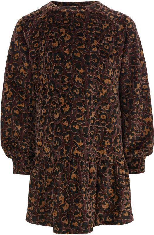 LOOXS meisjes jurk - Bruin