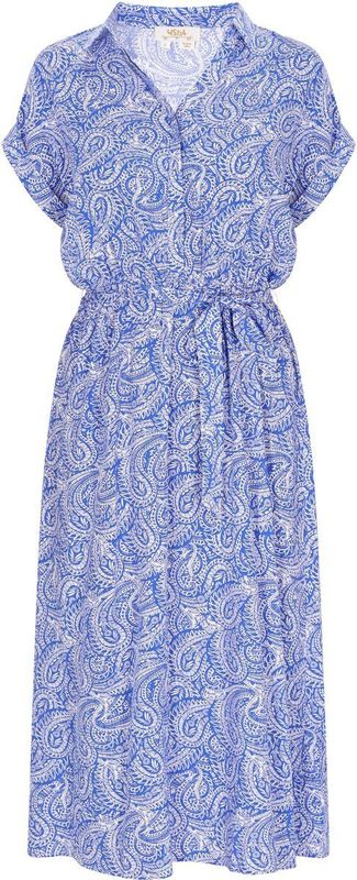 usha - Retro Collection - Jurk - Midi - Woven Paisley Print