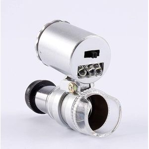Mini Microscope with 60 x Magnifier for Jewellery in Microscope Bag