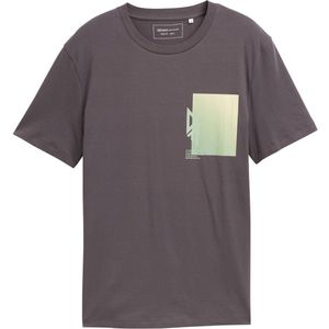 TOM TAILOR Denim T-shirt voor heren, 11587 - Pavement Grey, XXL
