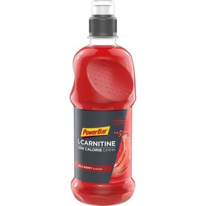 Powerbar sportdrank L-Carnitine Drink - low sugar sportdrank - Wild Berry - 12 x 500ml