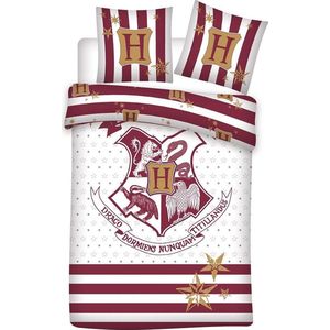 Harry Potter Dekbedovertrek Stripes - Eenpersoons - 140  x 200 cm - Katoen