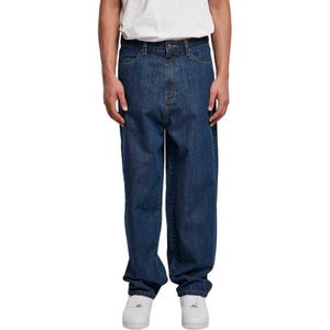 Urban Classics - 90‘s Jeans Wijde broek - Taille, 38 inch - Donkerblauw