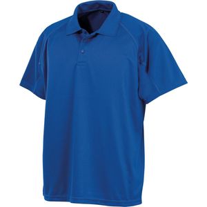 Performance Aircool herenpolo met korte mouwen Royal Blue - XXL