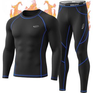 Functioneel Thermo-ondergoed voor Heren - Warm, Zacht en Ademend Ski-ondergoed Set