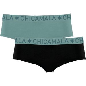 Chicamala Dames Hipster – 2 Pack – Maat S – 95% Katoen – Dames Onderbroeken