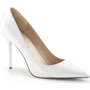 Pleaser - CLASSIQUE-20 Pumps - US 6 - 36 Shoes - Wit