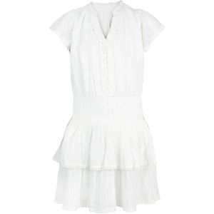 Ai&Ko Fleury Co 509 G Meisjes - Jurk - Gebroken wit - Maat 152