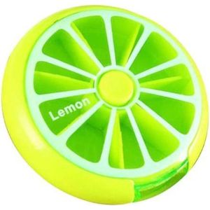 Medicijndoosje - Pillendoos - Limoen groen - KoopjesAap