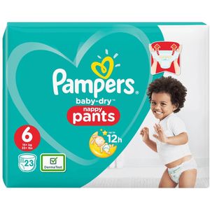 Pampers Baby Dry Pants - Maat 6 - 23 luierbroekjes