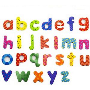 Simply for Kids Magnetenset Letters - 52 Stuks - Geschikt voor op de koelkast of andere metalen ondergrond