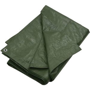 vidaXL Dekzeil - Dekzeilen - Tarp - Grondzeil - Dekzeil 180 g/m² 4x4 m HDPE groen