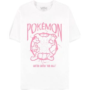 Pokémon Mr. Mime Heren T-shirt - wit - XXL