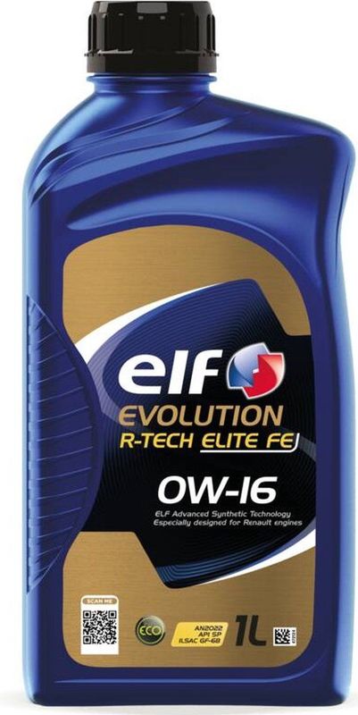 0W-16 ELF Evolution R-Tech Elite FE motorolie