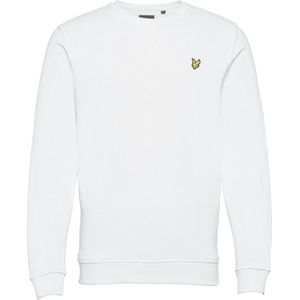 SINGLES DAY! Lyle and Scott - Sweater Wit - Heren - Maat M - Slim-fit