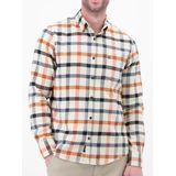 Lerros - Flanellen Overhemd - Broken White - Ruit