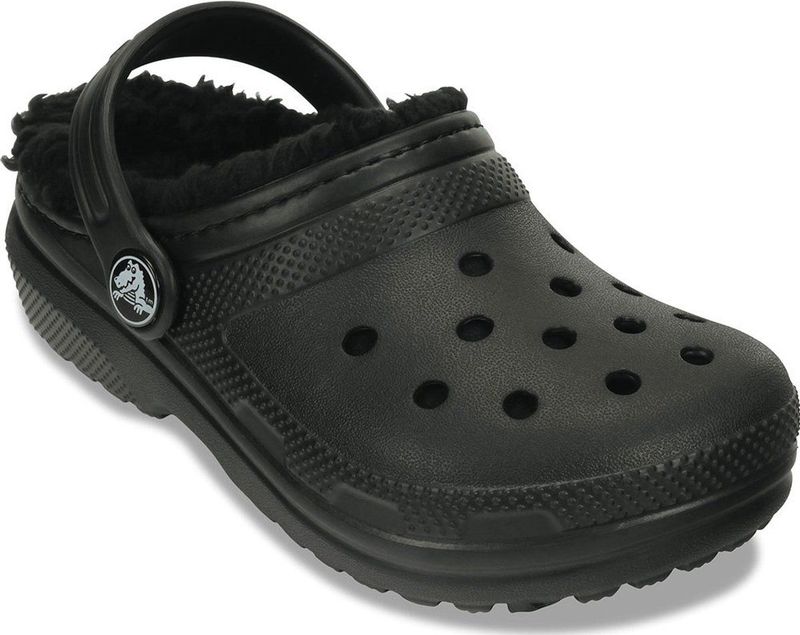 Crocs Classic Lined K Klompen Zwart EU 34-35