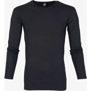 Alan Red - Milton Longsleeve Shirt Donkerblauw - M - Body-fit