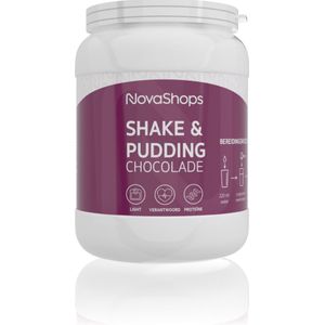 Novashops eiwitdieet | Proteïne pudding | Chocolade Pudding (17 porties) | 450 gram