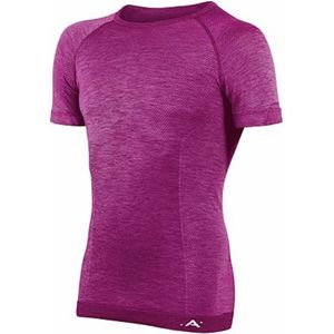 Uniseks thermisch shirt van merinowol met korte mouwen voor buitenactiviteiten