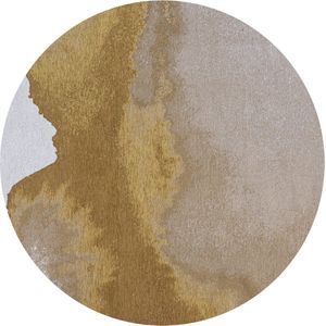 Rond vloerkleed Louis de Poortere Meditation Lagoon Sunset 9333 - maat 240 cm
