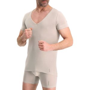 Noshirt Performance - Ondershirt - Diepe V-hals - Tencel - Invisible Khaki - XL