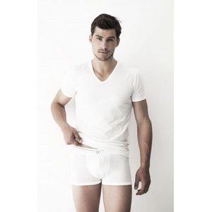 Woody  Top V-hals Single Pack Wit S