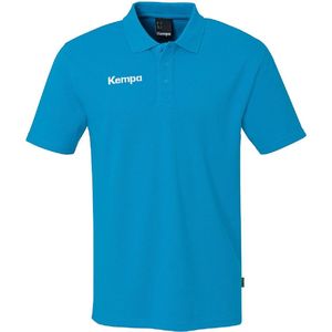 Kempa Kinder Classic Polo Shirt 2005154 Kempablau-128