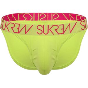 Sukrew Tanga Lime - Maat S - Heren Ondergoed