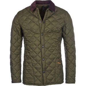 Barbour - Heritage Liddesdale Quilted Jas Groen - Heren - Maat M - Modern-fit