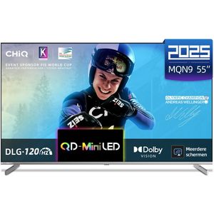 CHiQ M55QN9V - Smart TV - 55 Inch - 4K Mini LED - QLED - Google TV 5.0